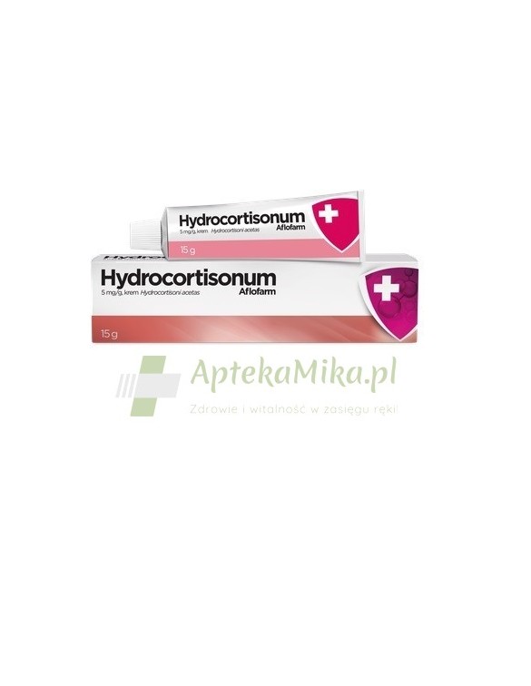 Hydrocortisonum 5 mg/g Aflofarm krem - 15 g