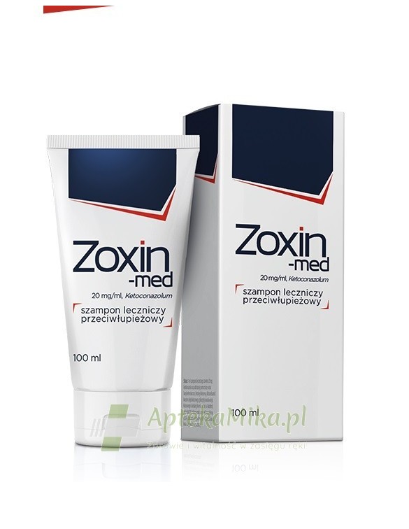 Zoxin-med szampon leczniczy 0,02 g/ml - 100 ml (butelka)