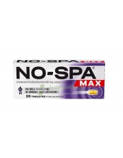 No-Spa MAX 80 mg - 20 tabletek powlekanych - zoom