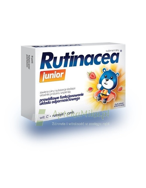 Rutinacea Junior - 20 tabletek do ssania