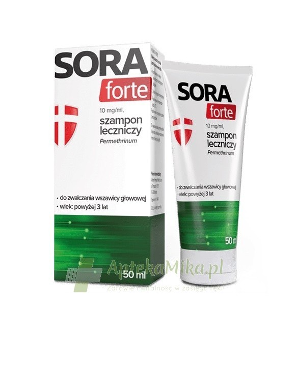 Sora Forte szampon leczniczy 0,01 g/ml - 50 ml
