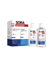 SORA MED Zestaw do zwalczania wszawicy - szampon 100 ml + płyn 100 ml - miniaturka zdjęcia produktu