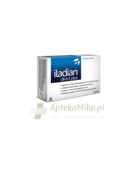Iladian direct plus - 10 tabletek dopochwowych