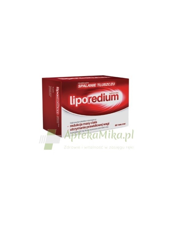 LIPOREDIUM - 60 tabletek