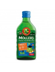 Mollers Tran Norweski owocowy - 250 ml