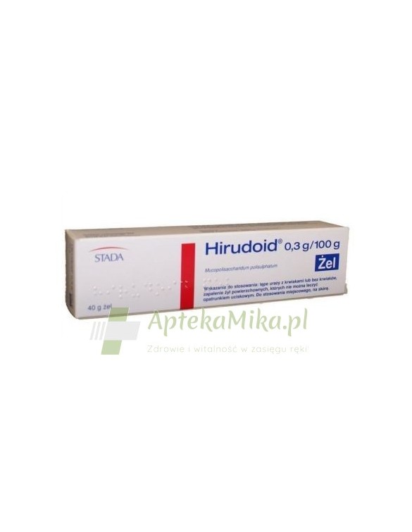 Hirudoid 0,3 g/100g żel - 40 g