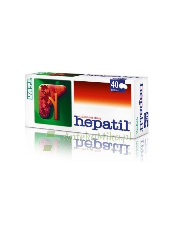 Hepatil - 40 tabletek