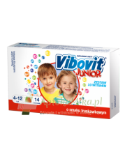 Vibovit Junior o smaku truskawkowym - 14 saszetek - zoom