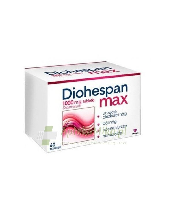 Diohespan Max 1000 mg - 60 tabletek