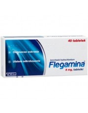 Flegamina Classic 8 mg - 40 tabletek