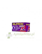 Ibuprom MAX 400mg - 48 tabletek (butelka) - zoom