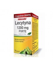 Lecytyna 1200 mg Forte - 74 kapsułki