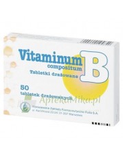 Vitaminum B compositum - 50 tabletek drażowanych - zoom