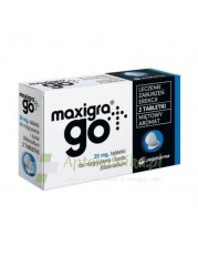 Maxigra Go 25mg - 2 tabletki do rozgryzania i żucia - zoom