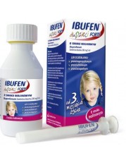 Ibufen dla dzieci FORTE zawiesina doustna o smaku malinowym 0,2 g/5ml - 40 ml