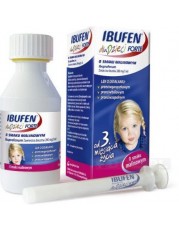 Ibufen dla dzieci FORTE zawiesina doustna o smaku malinowym 0,2 g/5ml - 100 ml