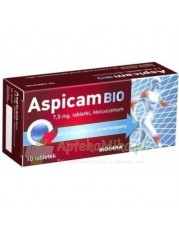 Aspicam Bio 7,5 mg - 10 tabletek - zoom
