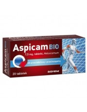 Aspicam Bio 7,5 mg - 20 tabletek - miniaturka zdjęcia produktu