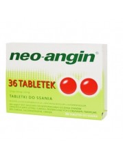 Neo-Angin 1,2mg+0,6mg+5,9mg - 36 tabletek do ssania