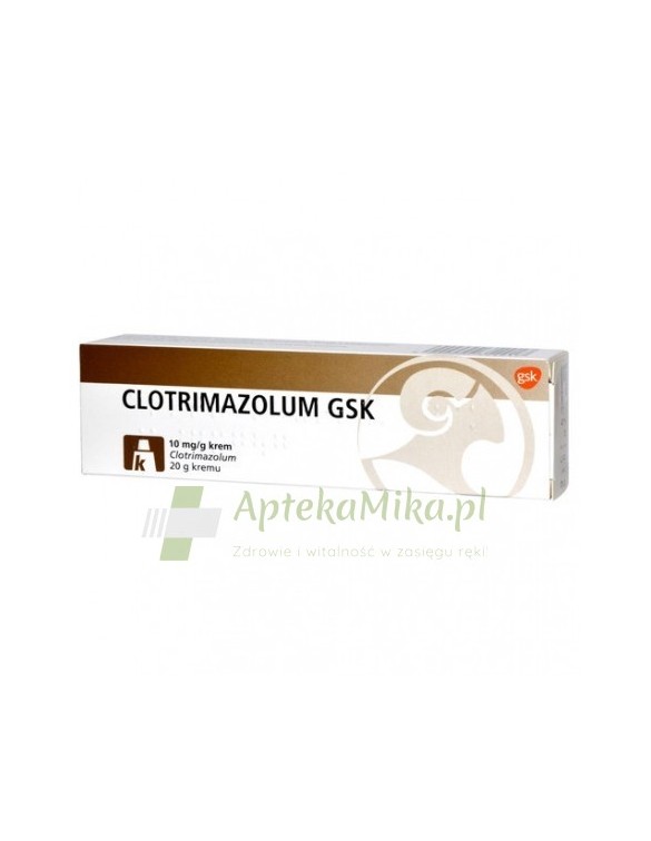 Clotrimazolum GSK krem 0,01 g/g - 20 g