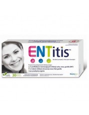ENTitis smak miętowy - 30 pastylek do ssania
