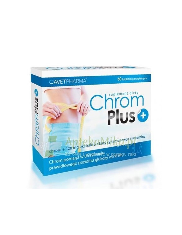 Chrom Plus - 60 tabletek powlekanych