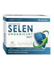 Selen organiczny Avet - 30 tabletek powlekanych - zoom