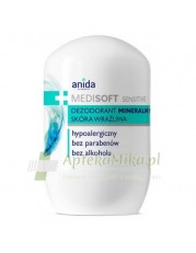 ANIDA MEDISOFT Dezodorant mineralny roll-on - 50 ml - zoom