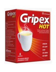 Gripex Hot - 8 saszetek - miniaturka zdjęcia produktu