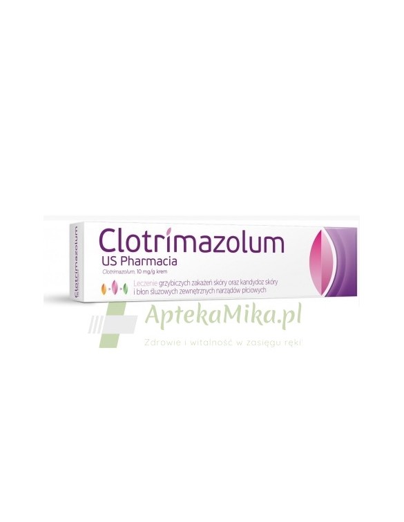 Clotrimazolum 0,01 g/g Us Pharmacia krem - 20 g