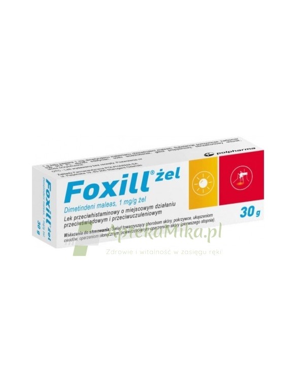 Foxill żel 1 mg/g - 30g
