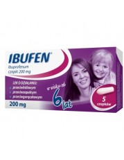 Ibufen 200mg - 5 czopków doodbytniczych