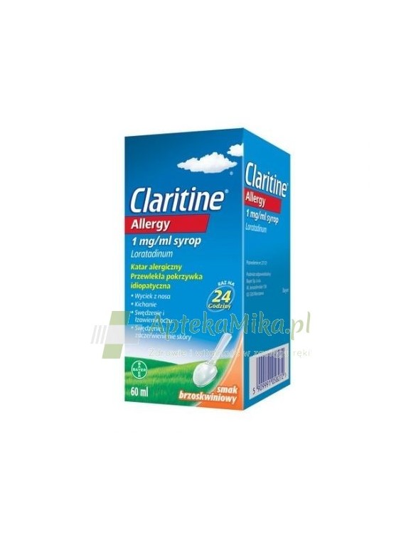 Claritine Allergy 1 mg/ml syrop - 60ml