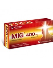 MIG 400 mg - 10 tabletek powlekanych - miniaturka zdjęcia produktu