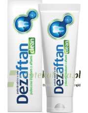 DEZAFTAN CLEAN pasta do zębów w żelu - 75 ml - zoom
