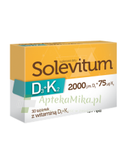 Solevitum D3+K2 - 30 tabletek - zoom