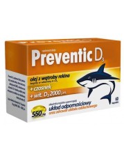 Preventic D3 - 60 kapsułek - miniaturka zdjęcia produktu