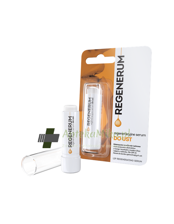 REGENERUM Pomadka regeneracyjne serum do ust - 5 g