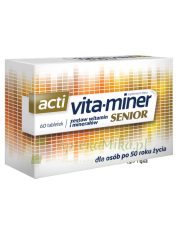 Acti Vita-miner Senior - 60 tabletek - zoom