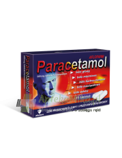 Paracetamol Aflofarm 500 mg - 10 tabletek - zoom