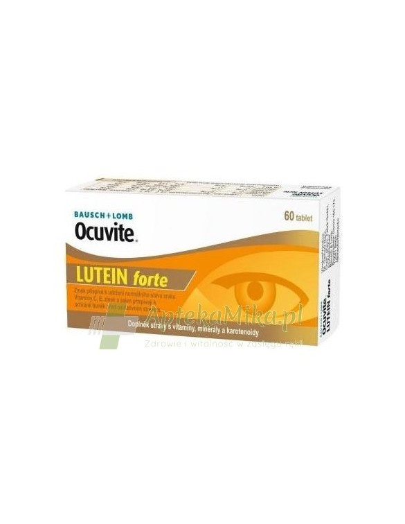 Ocuvite Lutein Forte - 60 tabletek