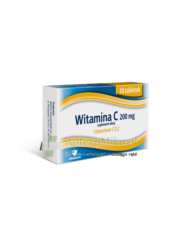 Witamina C 200 mg - 30 tabletek