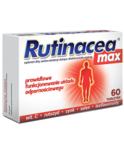 Rutinacea Max - 60 tabletek - miniaturka zdjęcia produktu