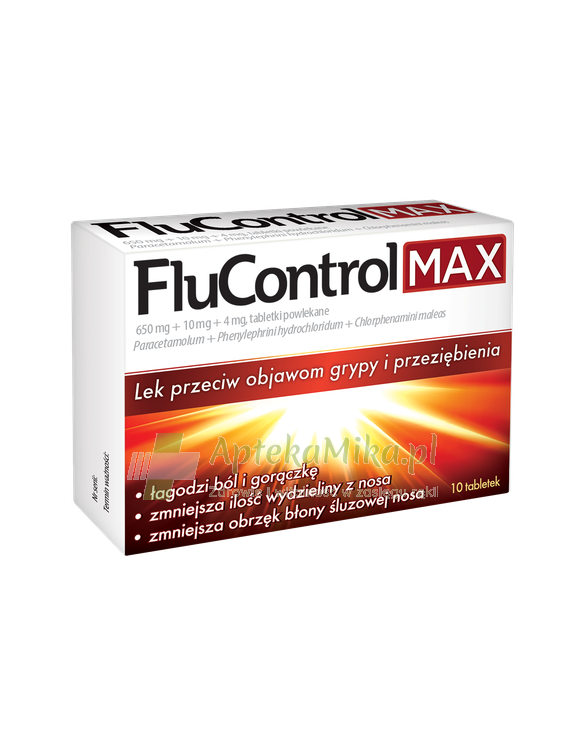 Flucontrol Max - 10 tabletek