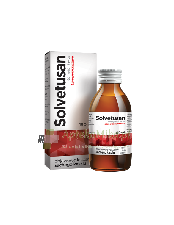 Solvetusan syrop 0,06 g/10ml - 150 ml