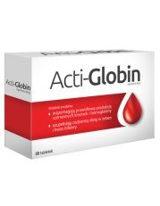 Acti-Globin -  30 tabletek - miniaturka zdjęcia produktu