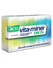 Acti Vita-miner Dieta - 30 tabletek - miniaturka zdjęcia produktu