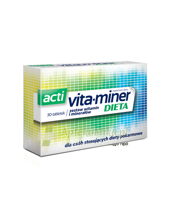 Acti Vita-miner Dieta - 30 tabletek