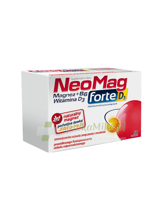 Neomag forte D3 - 50 tabletek