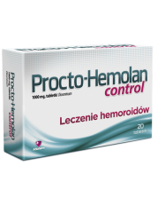 Procto-Hemolan control 1000 mg - 20 tabletek